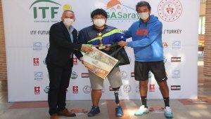 Tekerlekli sandalye uluslararası tenis turnuvası sona erdi 