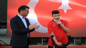 Tekirdağ'da gazi Tarık Cür için anlamlı kampanya 