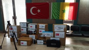 TİKA'dan, Senegal Radyo Televizyon Kurumuna teknik ekipman desteği