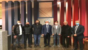 Trabzonspor Divan Başkanlık Kurulu'ndan TSYD Trabzon Şubesi'ne ziyaret