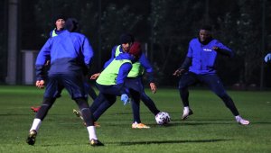 Trabzonspor, MKE Ankaragücü maçı hazırlıklarını sürdürdü