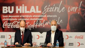 Türk Kızılay, Coca Cola'nın 3,5 milyon liralık yardımını depremzedelere ulaştıracak