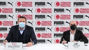Türkiye Basketbol Federasyonu ile PUMA arasında sponsorluk sözleşmesi imzalandı