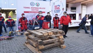 Zonguldak'ta gönüllü itfaiyeciler yetişiyor