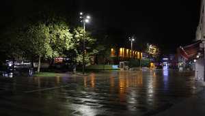 Doğu Marmara ve Batı Karadeniz'de sokağa çıkma kısıtlamasının başlamasıyla sokaklar boşaldı