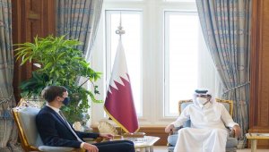 Katar Emiri ile Kushner, Orta Doğu'daki gelişmeleri görüştü