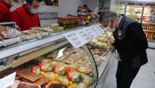 Kayseri'de gıda işletmelerine Kovid-19 denetimi