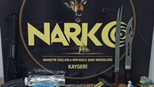 Kayseri'de uyuşturucu operasyonlarında 7 gözaltı