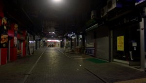 Orta ve Doğu Karadeniz'de sokağa çıkma kısıtlaması nedeniyle sessizlik hakim