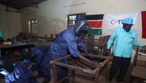 TİKA'dan Güney Sudan'da mahkumlara kaynakçılık malzemesi ve ekipmanı desteği
