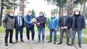 TSYD Trabzon Şubesi, Trabzonspor Teknik Direktörü Abdullah Avcı'yı ziyaret etti