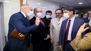 Türk heyetinden Telafer'e çalışma ve yardım ziyareti