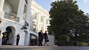 ABD Başkanı Donald Trump Beyaz Saray'dan ayrıldı