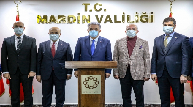 AK Parti Genel Başkan Yardımcısı Hayati Yazıcı, Mardin'de temaslarda bulundu