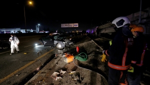 Ankara'da zincirleme trafik kazası: 1 ölü, 3 yaralı