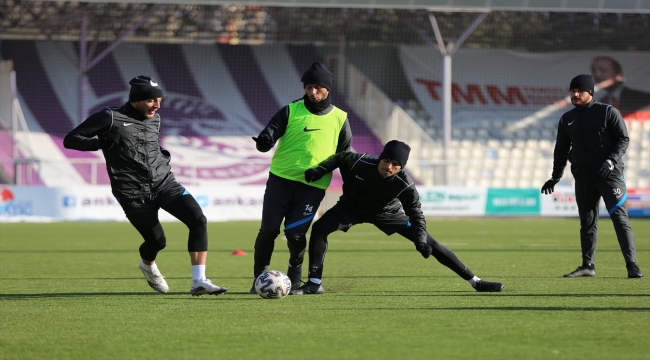 Ankara Keçiörengücü, Beypiliç Boluspor maçı hazırlıklarını sürdürdü