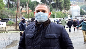 Aydın'da sağanak nedeniyle dereyi çevreleyen istinat duvarı yıkıldı