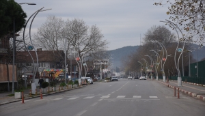 "Batı Karadeniz'in incisi" Akçakoca'da sakinlik drone ile görüntülendi