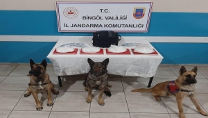 Bingöl'de 4 kilogram metamfetamin ele geçirildi