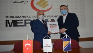 Bosna Hersek'te yardım kuruluşu Merhamet, Türkiye Diyanet Vakfı ile iş birliğini geliştirmek istiyor