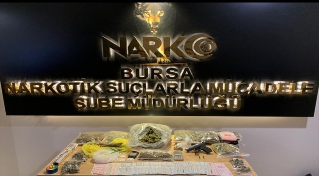 Bursa'da uyuşturucu operasyonunda yakalanan 11 şüpheli tutuklandı