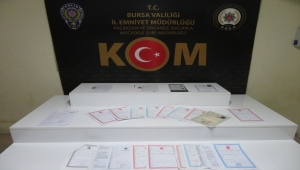 Bursa merkezli tapu dolandırıcılığı operasyonunda 16 şüpheli yakalandı