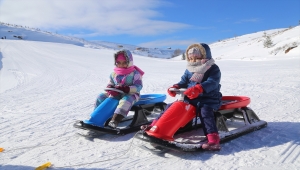 Çambaşı kayak tutkunlarını ağırlamaya başladı