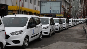 Çorum Belediyesi Devlet Malzeme Ofisi aracılığıyla 11 milyon liraya 59 hizmet aracı aldı