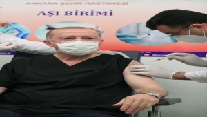 Cumhurbaşkanı Erdoğan'dan "Ben de aşı oldum" paylaşımı