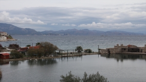Datça'da 15. Açık Deniz Kış Yüzme Ma­ra­to­nuna doğru
