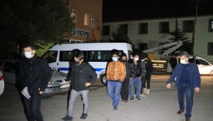 Erzincan'da 8 sığınmacı yakalandı