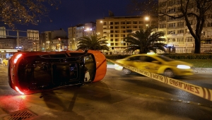 Fatih'te trafik kazası: 1 yaralı