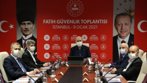 İçişleri Bakanı Soylu, Fatih Güvenlik Toplantısı'na katıldı
