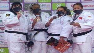 Judoda yılın ilk madalyası Kayra Sayit'ten