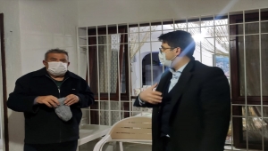Kaymakam Bayraklı'dan Akkuyu NGS'deki planlı patlatmada zararı oluşanlara ziyaret
