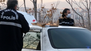 Kayseri Olay: Otomobil hırsızlarının pizza keyfine polis molası 