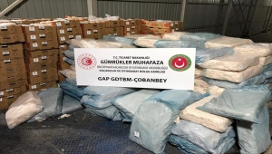 Kilis'ten Suriye'ye beyana aykırı şekilde götürülmeye çalışılan gıda ürünlerine el konuldu
