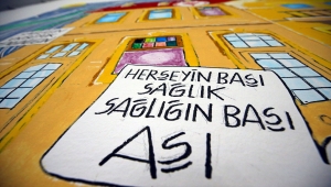 Kırklareli'nde vatandaşlar Kovid-19'a karşı Karagöz karikatürleriyle uyarılıyor