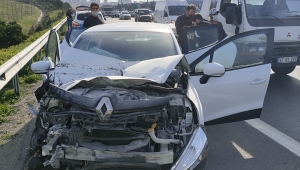 Kocaeli'de zincirleme trafik kazası ulaşımı aksattı