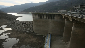 Kocaeli'deki Yuvacık Barajı'nın su seviyesi yüzde 14'e düştü