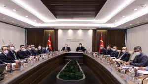 Kurum ve Gül Ankara'da yapılacak yeni adliye binasını görüştü