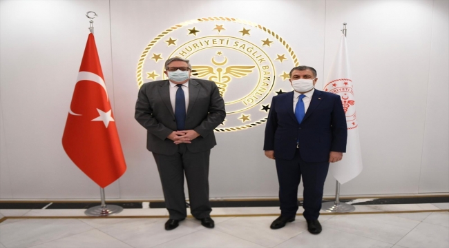 Sağlık Bakanı Koca, Rusya'nın Ankara Büyükelçisi Yerhov ile "Sputnik V" aşısını görüştü