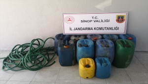 Sinop'ta İl Özel İdaresi şantiyesinden mazot hırsızlığı: 2 tutuklama