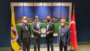 TAF Başkanı Fatih Çintimar'dan Fenerbahçe Kulübü Başkanı Ali Koç'a ziyaret