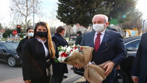 TBMM Başkanı Mustafa Şentop, Tekirdağ Valisi Yıldırım'ı ziyaret etti