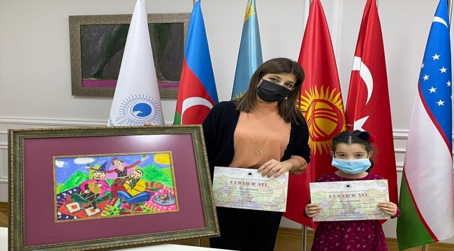Uluslararası Türk Kültür ve Miras Vakfı, Azerbaycanlı çocukları ödüllendirdi