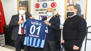 Vali Elban'dan Adana Demirspor Kulübüne ziyaret: