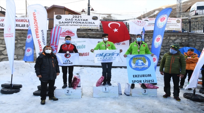 2021 Dağ Kayağı Türkiye Şampiyonası Trabzon'da sona erdi