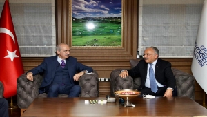 AK Parti Genel Başkanvekili Kurtulmuş, Ordu Büyükşehir Belediye Başkanı Güler'i ziyaret etti