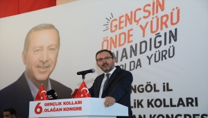 Bakan Kasapoğlu, AK Parti Bingöl Gençlik Kongresi'nde konuştu: